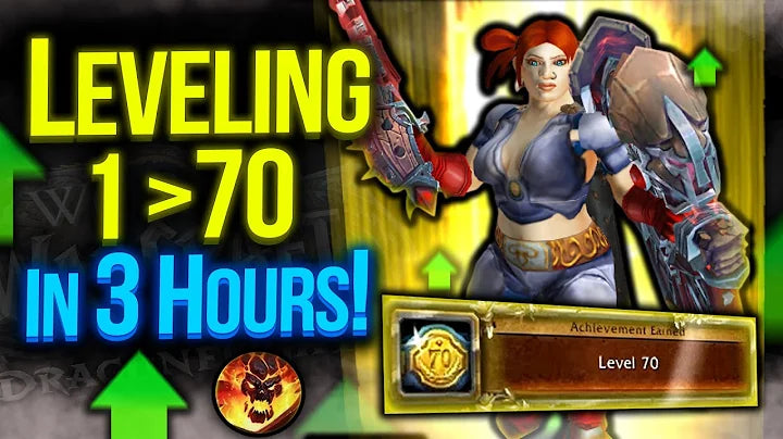 World of Warcraft 1-70 Power Leveling Boost | Full AFK | Hands-Free Service | Fast & Safe