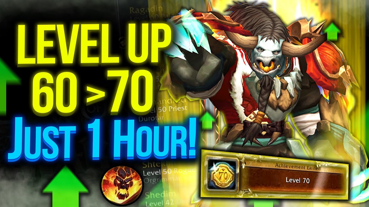 World of Warcraft 1-70 Power Leveling Boost | Full AFK | Hands-Free Service | Fast & Safe